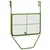 Vidaxl Balkonska mizica 60x40 cm jeklo