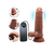 BAILE Realistični vibrator Beautiful Maddox, 13 cm, Boja kože