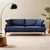 Atelier del Sofa Trosed Papira 90x88x205cm Teget