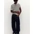 Pull&Bear Pulover črna/bela