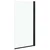 Pregrada za tuš ESG 68 x 130 cm crna