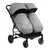 Kikka Boo Kolica za blizance HAPPY 2 light grey