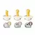 BIBS Cucle, 6-18m, 2 komada, Violet sky & Pumpkin