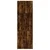 Visoka komoda boja hrasta 80x42,5x249 cm od konstruiranog drva