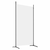 Vidaxl Paravan 2-delni bel 175x180 cm blago