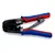 KNIPEX Klešta za stezanje Western priključaka 190 mm 97 51 10 plava