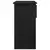 Konzolni stol s ladicama crni 85,5x38,5x74,5 cm