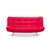 Atelier del Sofa Trosed na razvlačenje Misa 200x95x105cm Crveni