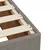 Vidaxl Box spring postelja z vzmetnico taupe 160x200 cm blago