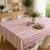 Stolnjak Stripes 140x180cm-pink