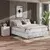 Boxspring Krevet Nobu 180/200 cm , svetlosiva