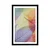Plakat s paspartujem žile na barvnih listih - 60x90 silver