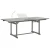 Vrtni blagovaonski stol (150 - 200)x100x75 cm od drva bagrema