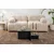 Hanah Home Klub sto Harmony, 80x40x40cm, Crni