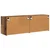 TV zidni ormar Zidne 2 pcs Staro drvo 59,5 x 31 x 40 cm