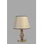 Opviq Stona lampa E27 Socket, Zlatno-Krem