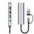 Tech-protect HB03 HUB ADAPTER 5V1 TIPA-C + USB 2.0 + USB 3.0 + RJ45 VESELJSKO SIVA