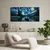 Slika zvezdna noč ob reki - 80x40