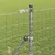 Vanjska Euro ograda za fiksiranje u tlo 10 x 1,2 m Srebrna