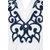 LASCANA Bluza  marine / bela