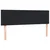 Vidaxl Box spring postelja z vzmetnico črna 160x210 cm žamet