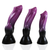 HellHound Cerberus Dildo Black Purple M