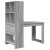 Stol s policom Siva Sonoma 122 x 67 x 145 cm Konstruirano drvo