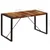 Vidaxl Jedilna miza 140x70x75 cm trden palisander