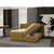 Boxspring Krevet Elodie 160/200 cm , senf žuta