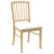 vidaXL Jedilni stoli 2 pcs Naravna 50 x 52,5 x 91 cm