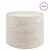 Vidaxl Vrv iz jute 6 Bela 100% Tossa jute