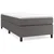Vidaxl Box spring postelja z vzmetnico siva 80x200 cm umetno usnje
