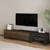 HANAH HOME TV polica Nest Anthracite Antique Walnut