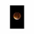Plakat s paspartujem luna na nočnem nebu - 30x45 silver