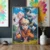ERS Slika Naruto Team 50x70 cm po številkah z okvirjem