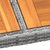 Vrtni stol 200x150x75 cm od bagremovog drva i poliratana sivi