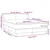 Vidaxl Box spring postelja z vzmetnico roza 160x210 cm žamet