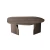 Hanah Home Klub sto Rock, 105x35x65 cm, Braon