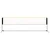 Podesiva mreža za badminton 500 x 103 x 94 - 158 cm metalna