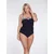 SUNFLAIR Enodelne kopalke marine/bela