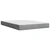 Vidaxl Box spring posteljni z vzmetnico svetlo siv 140x190 cm blago