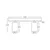 Braytron Spot lampa 2xGU10 BH04-00826