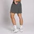 MP Mens 5 Woven Training Short - Dark Grey - L