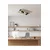 Opviq luster Rea 1428-1, LED 34 W, crni