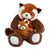 Plišasti rdeči panda z mladičkom Red Panda Unicef Collection Doudou et Compagnie v darilni embalaži rdeča cm od 0 mes
