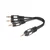 Adapter 3,5 stereo vtič - 3x 3,5 stereo vtič vitalco (A2)