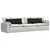 Jastučići za sofu 2 pcs Crna 120 x 40 cm tkanina
