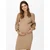 Only Maternity Pletena obleka KATIA, rjava