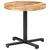 Vidaxl Bistro miza okrogla O 80x75 cm robusten mangov les