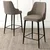 Hanah Home Set 4 barske stolice Enox Kapućino-Crni